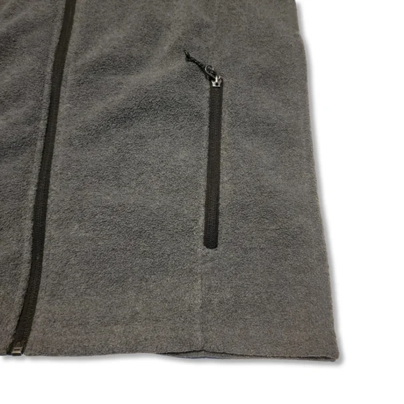 Eddie Bauer Gray Fleece Vest - Picture 5 of 5